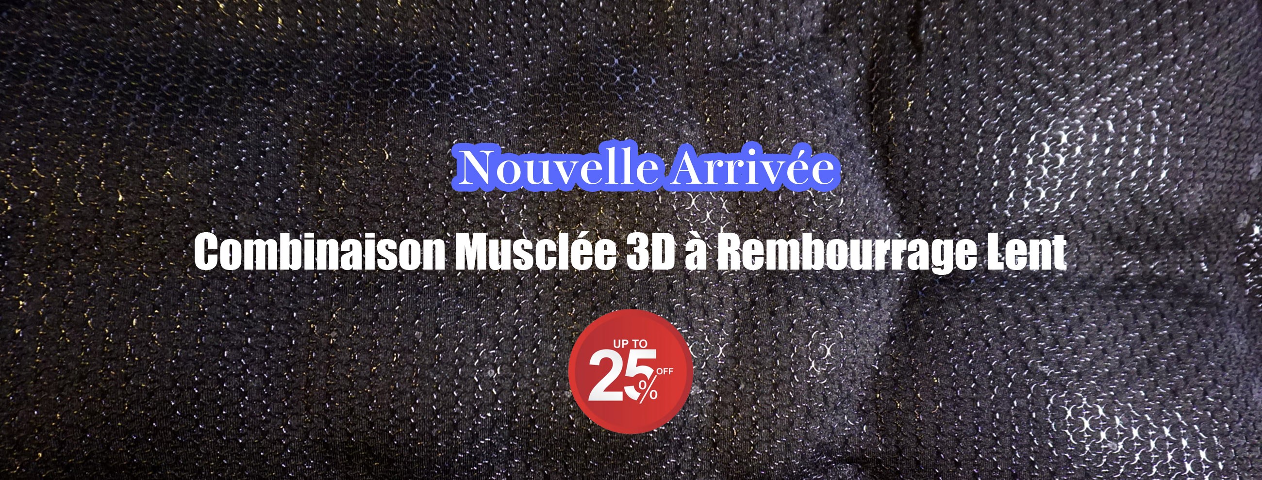 Combinaison Musclée 3D à Rembourrage Lent